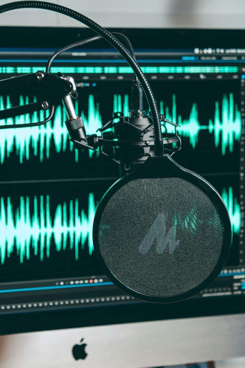 Enregistrement podcast en studio insonorisé